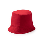 Baumwollmütze im klassischen Bucket-Stil, 170 g/m² farbe rot erste Gebrauchsansicht