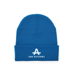 Acryl-Strickmütze mit doppeltem Umschlag, 320 g/m² farbe rot erste Detailansicht