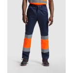 Warnschutz-Arbeitshose mit Taschen, 200 g/m2 Roly Naos farbe neonorange erste Gebrauchsansicht