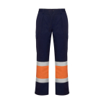 Winter-Warnschutzhose für Arbeiten im Freien, 240 g/m2 Roly Soan farbe neonorange zweite Ansicht