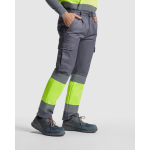 Winter-Warnschutzhose für Arbeiten im Freien, 240 g/m2 Roly Soan farbe aschgrau dritte Gebrauchsansicht