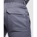 Winter-Warnschutzhose für Arbeiten im Freien, 240 g/m2 Roly Soan farbe aschgrau zweite Detailansicht