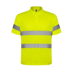 Warnschutz-Poloshirt aus Polyester, 170 g/m2 Roly Polaris farbe neongelb zweite Ansicht