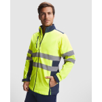 Warnschutz-Softshelljacke, wasserdicht, 320 g/m2 Roly Antares farbe neongelb erste Gebrauchsansicht