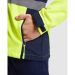 Warnschutz-Softshelljacke, wasserdicht, 320 g/m2 Roly Antares farbe neongelb erste Detailansicht