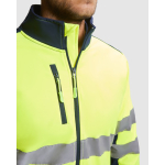 Warnschutz-Softshelljacke, wasserdicht, 320 g/m2 Roly Antares farbe neongelb zweite Detailansicht