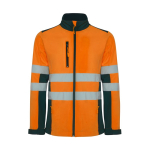 Warnschutz-Softshelljacke, wasserdicht, 320 g/m2 Roly Antares farbe neonorange zweite Ansicht