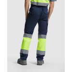 Arbeitshose als Werbeträger 250 g/m2 Roly Daily Stretch HV farbe neongelb vierte Gebrauchsansicht