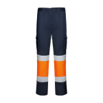 Arbeitshose als Werbeträger 250 g/m2 Roly Daily Stretch HV farbe neonorange zweite Ansicht