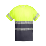 Arbeits-T-Shirt aus Baumwolle und Polyester 170 g/m2 Roly Tauri farbe aschgrau zweite Ansicht
