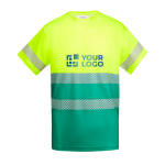 Arbeits-T-Shirt aus Baumwolle und Polyester 170 g/m2 Roly Tauri Hauptansicht