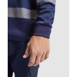 Technisches Arbeits-Poloshirt, Langarm 170 g/m2 Roly Atrio LS farbe marineblau erste Detailansicht