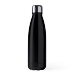 Edelstahlflasche mit tropfsicherem Verschluss, 700 ml farbe schwarz zweite Ansicht