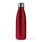 Edelstahlflasche mit tropfsicherem Verschluss, 700 ml farbe rot zweite Ansicht