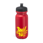 Sportflasche aus Kunststoff mit großer Werbefläche, 620 ml farbe rot dritte Detailansicht