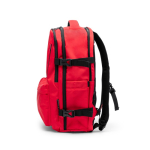 Reiserucksack aus recyceltem Polyester, wasserabweisend, 16”-Laptops farbe rot erste Detailansicht