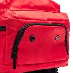 Reiserucksack aus recyceltem Polyester, wasserabweisend, 16”-Laptops farbe rot dritte Detailansicht