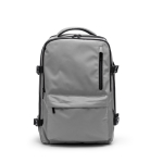 Reiserucksack aus recyceltem Polyester, wasserabweisend, 16”-Laptops farbe grau zweite Ansicht