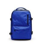 Reiserucksack aus recyceltem Polyester, wasserabweisend, 16”-Laptops farbe köngisblau zweite Ansicht
