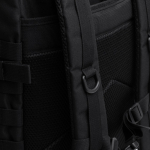 Sport-/Crossfit-Rucksack aus Polyester mit Diebstahlschutzfach farbe schwarz erste Detailansicht