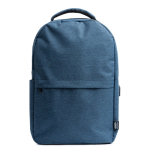 Rucksack aus 600D recyceltem Polyester mit Hauptfach für Laptops farbe köngisblau zweite Ansicht