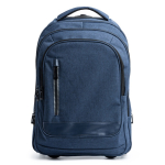 Trolley-Rucksack aus 300D-Polyester für 17”-Laptops farbe köngisblau zweite Ansicht