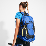 Sport-Rucksack aus Nylon mit seitlichen Netzfächern farbe rot erste Detailansicht