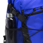 Sport-Rucksack aus Nylon mit seitlichen Netzfächern farbe rot vierte Detailansicht