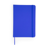 Notizblock mit Hardcover aus Kunstleder und Lesezeichen, A5 farbe köngisblau zweite Ansicht