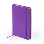 Notizblock mit Hardcover aus Kunstleder und Lesezeichen, A5 erste Gebrauchsansicht