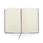 Notizblock mit Hardcover aus Kunstleder und Lesezeichen, A5 zweite Detailansicht