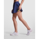 Damen-Sportrock aus recyceltem Polyester 100 g/m2 Roly Direct Serena farbe marineblau fünfte Gebrauchsansicht