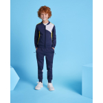 Lange Sporthose aus Polyester 240 g/m2 Roly Direct Rodas farbe marineblau zweite Gebrauchsansicht
