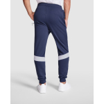 Lange Sporthose aus Polyester 240 g/m2 Roly Direct Rodas farbe marineblau vierte Gebrauchsansicht
