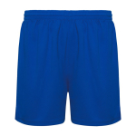 Kurze Sporthose ohne Innenslip 140 g/m2 Roly Direct Player farbe köngisblau zweite Ansicht