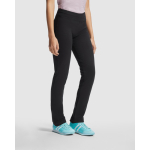 Lange, enganliegende Sporthose aus Elastan 280 g/m2 Roly Direct Box farbe schwarz dritte Gebrauchsansicht