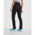 Lange, enganliegende Sporthose aus Elastan 280 g/m2 Roly Direct Box farbe schwarz vierte Gebrauchsansicht