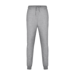 Lange Jogginghose aus Baumwolle 280 g/m2 Roly Direct Adelpho farbe hellgrau zweite Ansicht