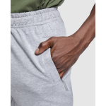 Lange Jogginghose aus Baumwolle 280 g/m2 Roly Direct Adelpho farbe marineblau zweite Detailansicht