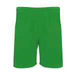 Kurze Sporthose aus Polyester 140 g/m2 Roly Direct Dortmund farbe grün zweite Ansicht