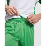 Kurze Sporthose aus Polyester 140 g/m2 Roly Direct Dortmund farbe grün zweite Detailansicht