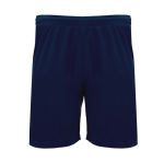 Kurze Sporthose aus Polyester 140 g/m2 Roly Direct Dortmund farbe marineblau zweite Ansicht