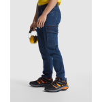 Arbeitsjeans aus Baumwolle und Polyester 370 g/m2 Roly Raptor farbe jeansblau fünfte Gebrauchsansicht