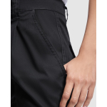 Arbeitsbundhose für Damen mit Elastan 250 g/m2 Roly Daily Stretch farbe schwarz zweite Detailansicht