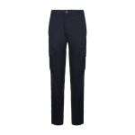Arbeitsbundhose für Damen mit Elastan 250 g/m2 Roly Daily Stretch farbe marineblau zweite Ansicht