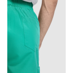 Unisex-Pflegehose mit geradem Beinschnitt 170 g/m2 Roly Fiber farbe weiß dritte Detailansicht