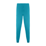 Unisex-Pflegehose mit geradem Beinschnitt 170 g/m2 Roly Fiber farbe cyan-blau zweite Ansicht