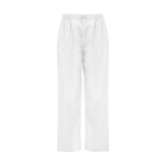 Unisex-Sanitärhose mit geradem Schnitt 160 g/m2 Roly Vademecum farbe weiß zweite Ansicht