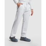 Arbeitsbundhose aus Polyester mit geradem Schnitt 210 g/m2 Roly Pintor farbe weiß dritte Gebrauchsansicht