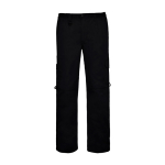 Arbeitsbundhose mit Taschen aus Polyester 245 g/m2 Roly Protect farbe schwarz zweite Ansicht